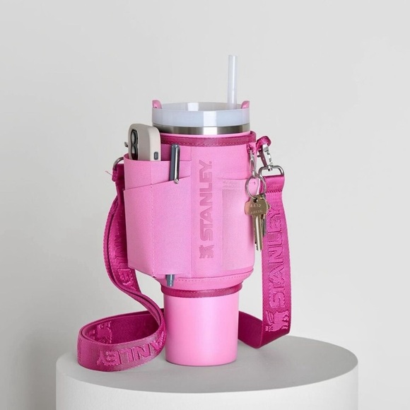 Stanley 40oz Quencher Carry All “Peony” - Picture 1 of 6